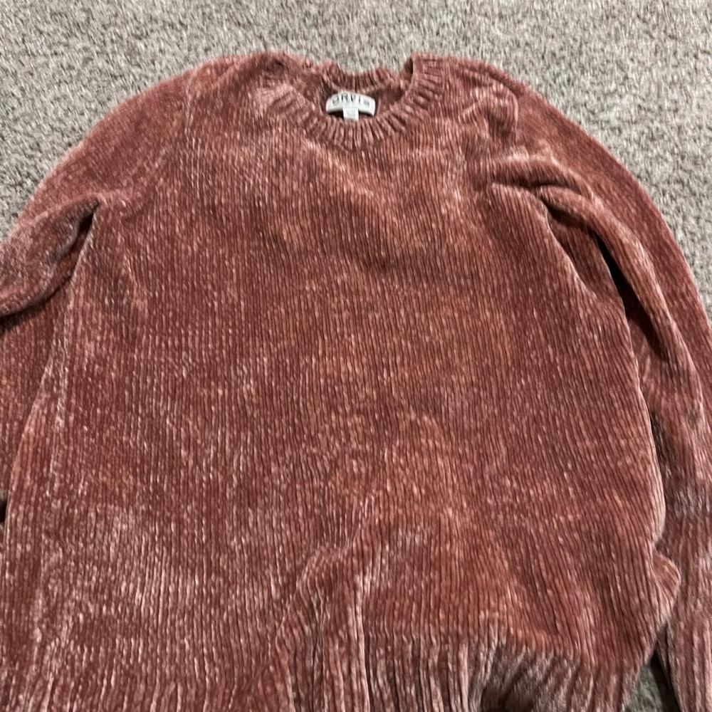 Velour sweater